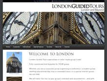 Tablet Screenshot of londonguidedtours.co.uk